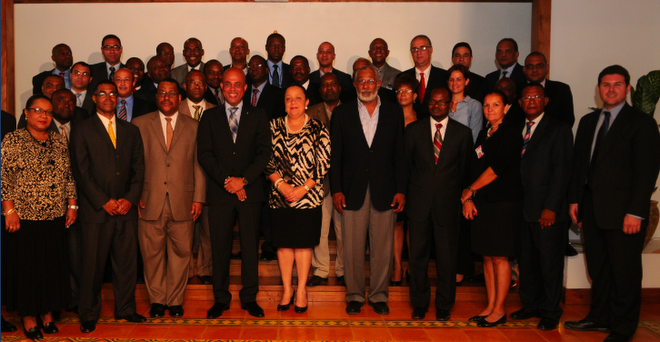 martelly and advisers