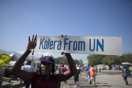 cholera from un