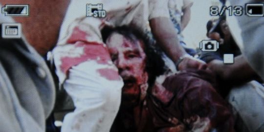 gaddafi dead