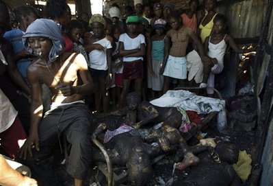 gang members burned