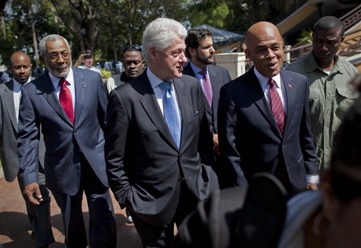 martelly clinton