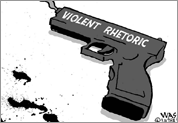 violent rhetoric